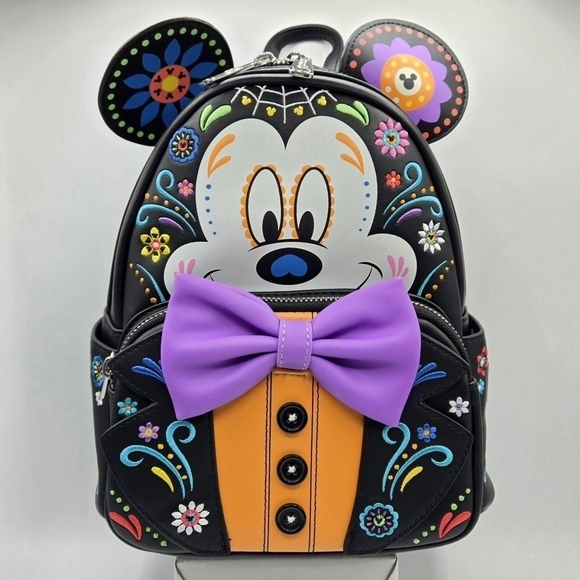 Loungefly Mickey Mouse Sugar Skull Cosplay Backpack main image 4
